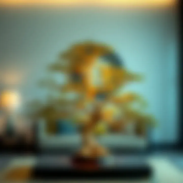 Centerpiece of Interior Harmony Feng Shui Tree of Life as a centerpiece enhancing interior harmony