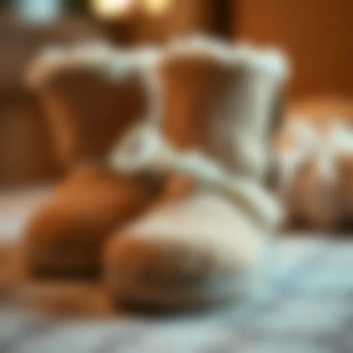 Eco-friendly materials used in fleece booties production