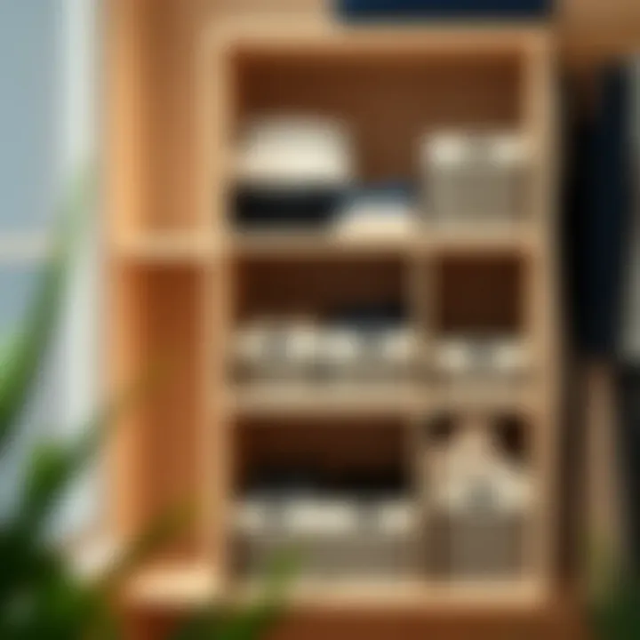 Multi-functional four-shelf organizer adapted for various items