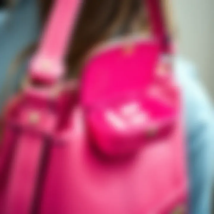 Health Meets Style on the Go Stylish pill organizer integrated into a fashionable handbag