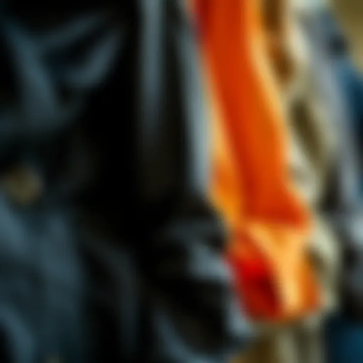 Diverse Fabrics in Goth Button-Up Shirt Collection Collection of goth button-up shirts showcasing diverse fabric textures