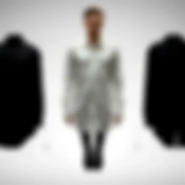 Evolution of Goth Fashion: Button-Up Shirts Through Time Historical representation of goth fashion evolution featuring button-up shirts