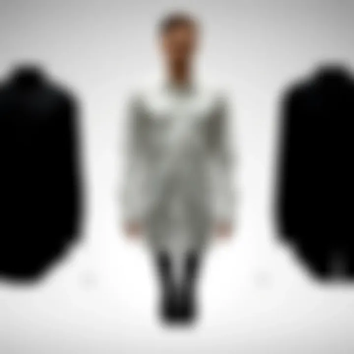 Evolution of Goth Fashion: Button-Up Shirts Through Time Historical representation of goth fashion evolution featuring button-up shirts