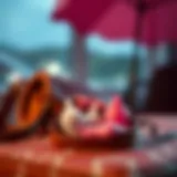 Stylish travel case for menstrual cup