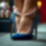 Navy Blue Rhinestone Heels: A Comprehensive Exploration Introduction
