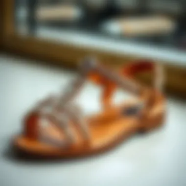 Stylish Comfort: Wide-Fit Rhinestone Sandals Stylish wide-fit sandals adorned with rhinestones