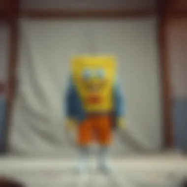 Trendy outfits featuring beloved SpongeBob characters