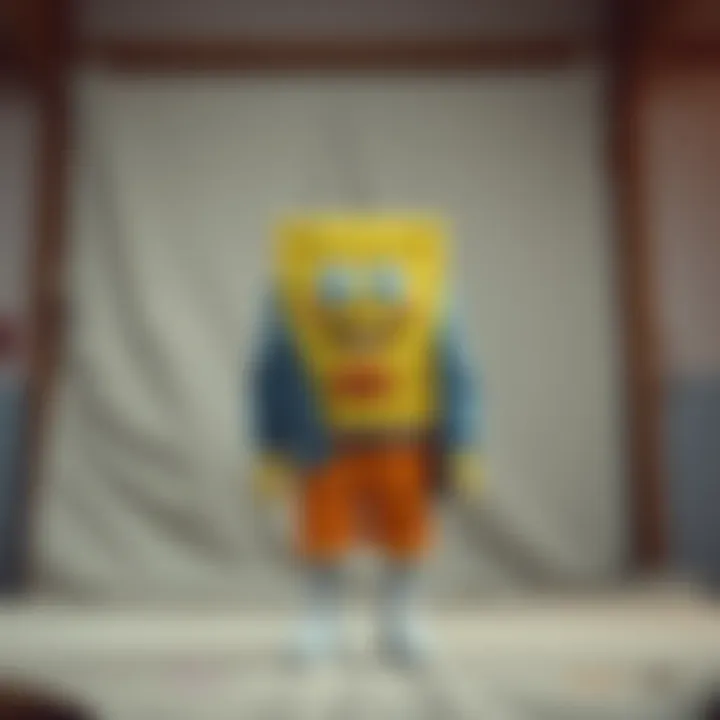Trendy outfits featuring beloved SpongeBob characters