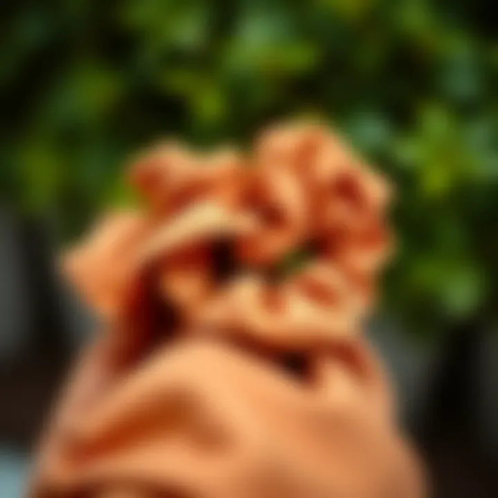 The Fusion of Fashion and Functionality Stylish scrunchies featuring zipper storage