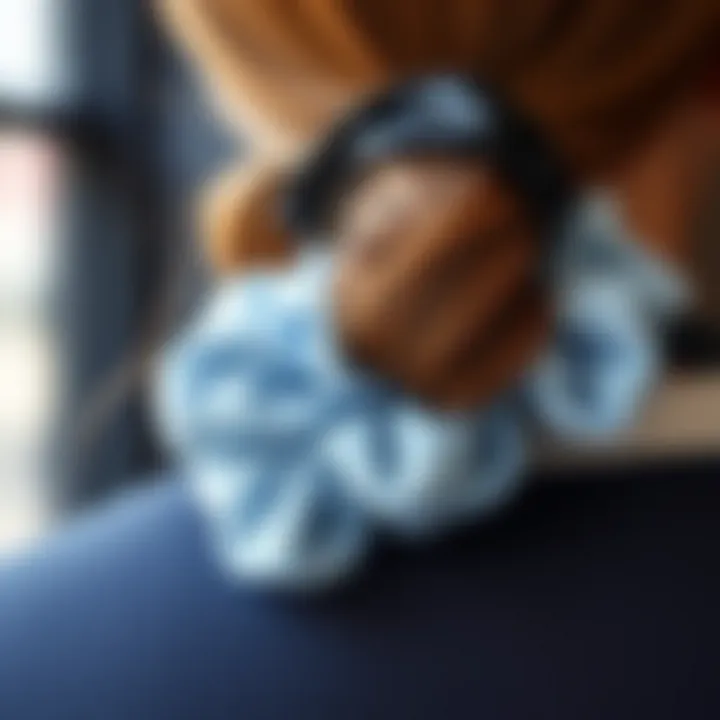 Chic and Practical Hair Accessories Trendy designs of scrunchies with storage