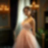 Elegant design showcasing the sexy classic dress