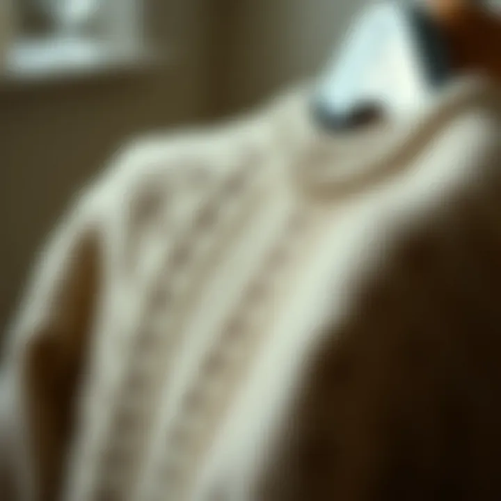 A sustainable fabric care practice, featuring eco-friendly sweater shavers.