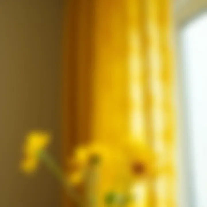 The Aesthetic and Functional Value of Yellow Daisy Curtains Summary