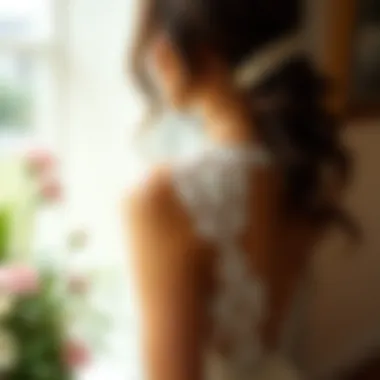 Stylish Accessory Combinations Bridal styling options highlighting accessories complemented by the dress.