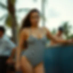 The Checkered Bathing Suit: A Timeless Trend in Swimwear Fashion Introduction