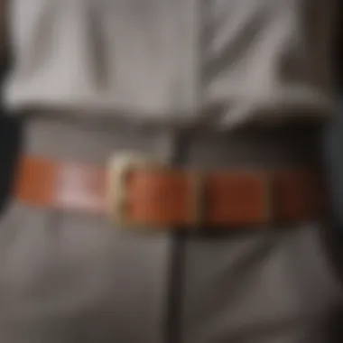 Modern Interpretations: Diverse Styles of Cinch Waist Belts Contemporary cinch waist belt styles