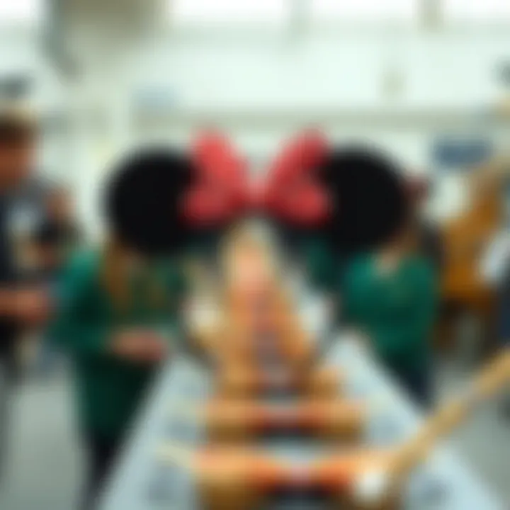 Sustainable Practices in Mickey Ears Production A sustainable production setting focused on creating Disney Mickey ears with eco-friendly materials