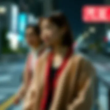 A dynamic representation of cardigans influenced by K-pop culture