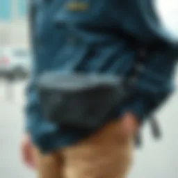 A stylish fanny pack designed for functionality and versatility