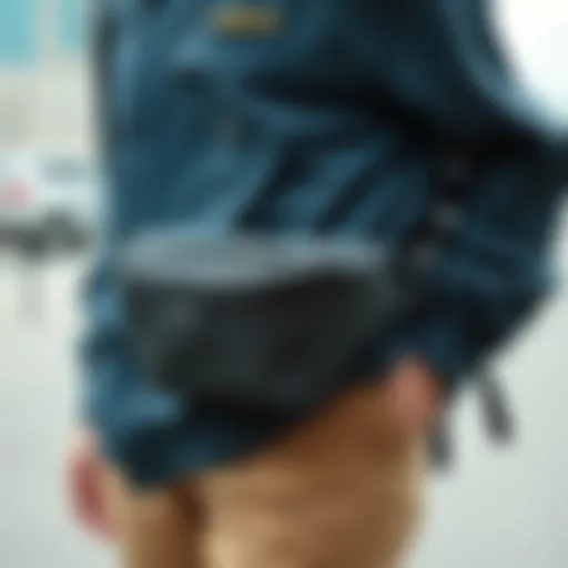 A stylish fanny pack designed for functionality and versatility