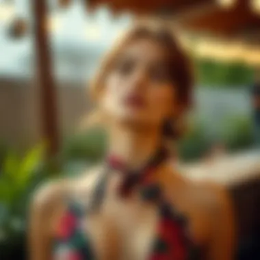 The Floral Print Halter Dress: A Comprehensive Exploration Summary