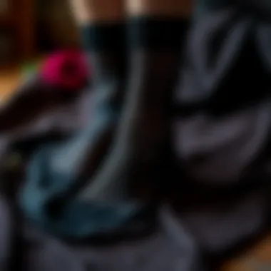 Notable The Intricacies of Black Sheer Socks
