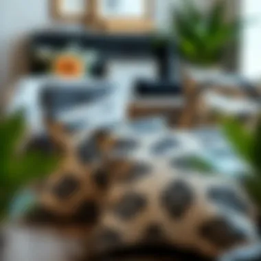 Cultural Motifs in Modern Design Cushion covers with cultural motifs reflecting contemporary design influences