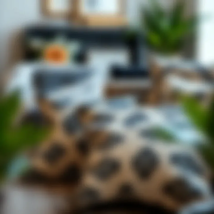 Cultural Motifs in Modern Design Cushion covers with cultural motifs reflecting contemporary design influences