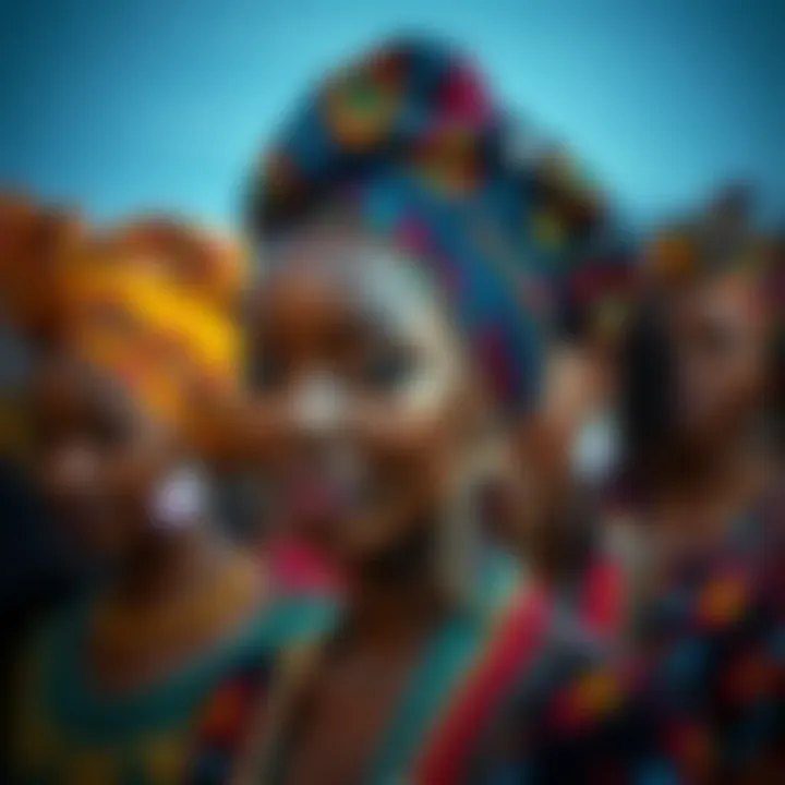 Cultural Significance of Head Wraps Cultural symbolism illustrated through various traditional head wrap styles.