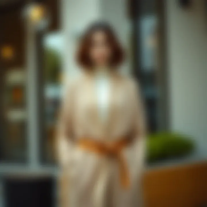 Versatile Styling with a Belted Cardigan Versatile styling options with a belted cardigan