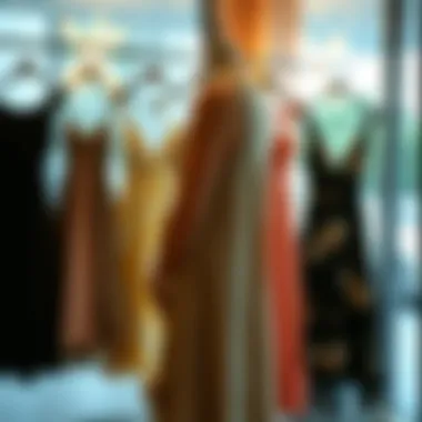 Silhouette Styles of Summer Dresses Silhouette styles of summer dresses displayed