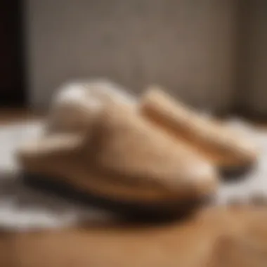 Luxurious Materials Displaying Slipper Insulation Luxurious materials displaying slipper insulation