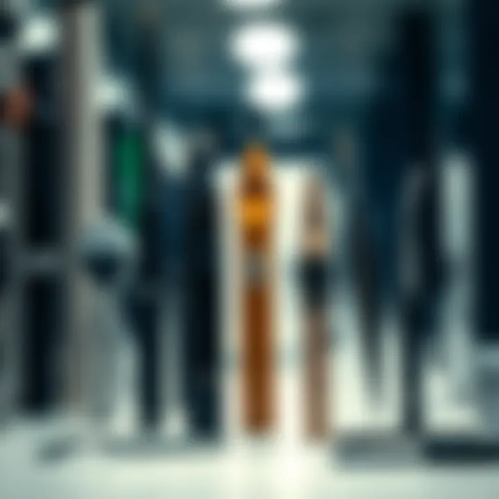 Variety of Eyebrow Trimmers An array of eyebrow trimmers reflecting different types and features