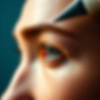 Perfectly Groomed Eyebrow A beautifully groomed eyebrow emphasizing the importance of technique