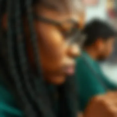 Intricate Craftsmanship of Jumbo Braids Wigs Close-up view of the intricate craftsmanship involved in creating jumbo braids wigs.