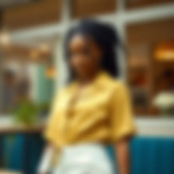 Trendsetting with Jumbo Braids Wigs A stylish individual confidently showcasing a jumbo braids wig in a trendy setting.