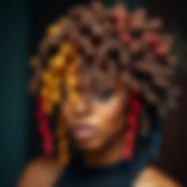 Colorful array of one inch perm rods highlighting their versatility