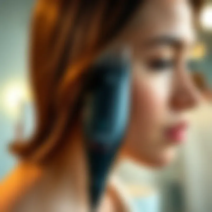 User testimonials highlighting experiences with hair follicle stimulators