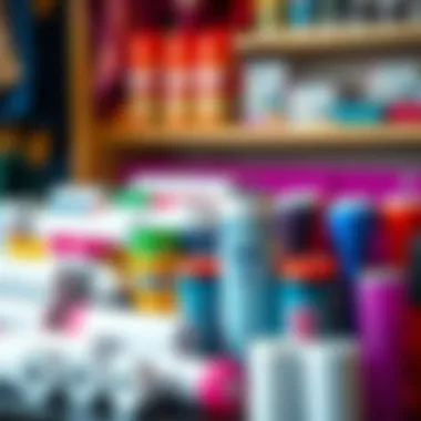 Diverse Range of Lint Roller Refills Available A variety of lint remover roller refills displayed in an organized manner