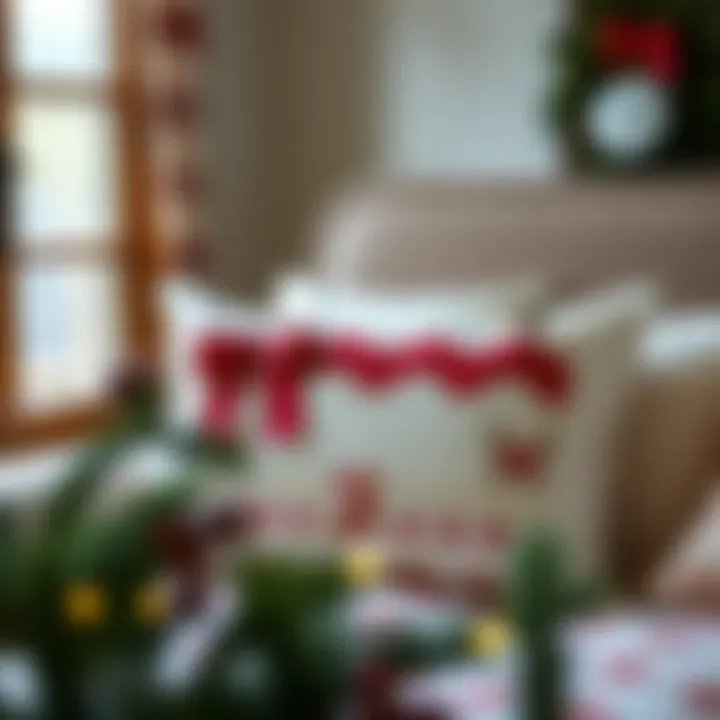 Timeless Vintage Designs Vintage Christmas pillowcase design reflecting historical aesthetics