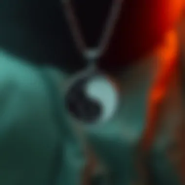 Artistry in Craft: A Unique Yin Yang Necklace Craftsmanship of a unique yin yang necklace