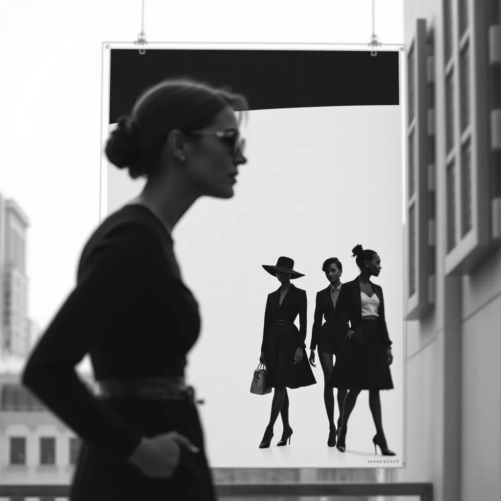 The Timeless Appeal of Black and White Retro Posters